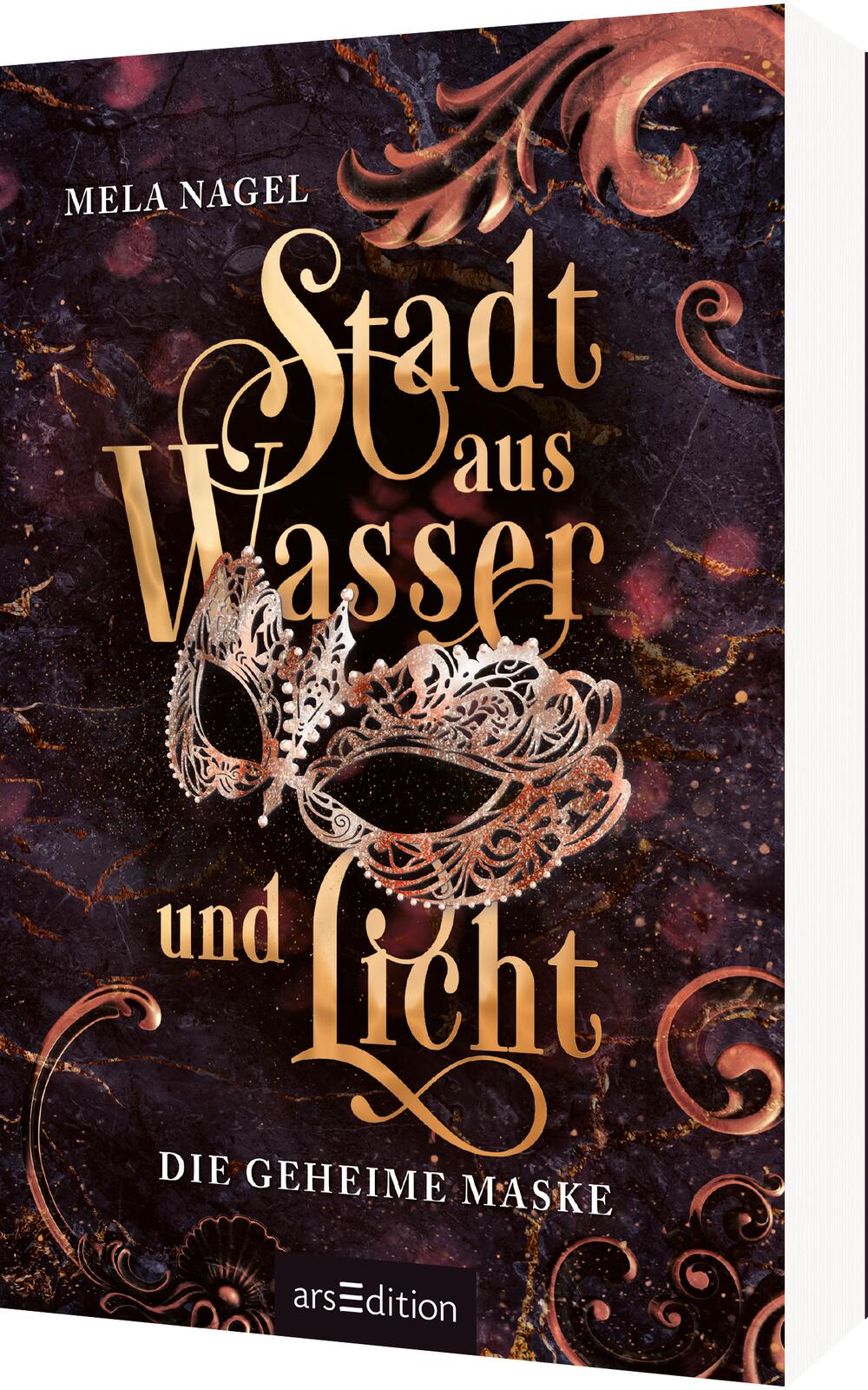 Cover des Buches "Stadt aus Wasser und Licht – Die geheime Maske"