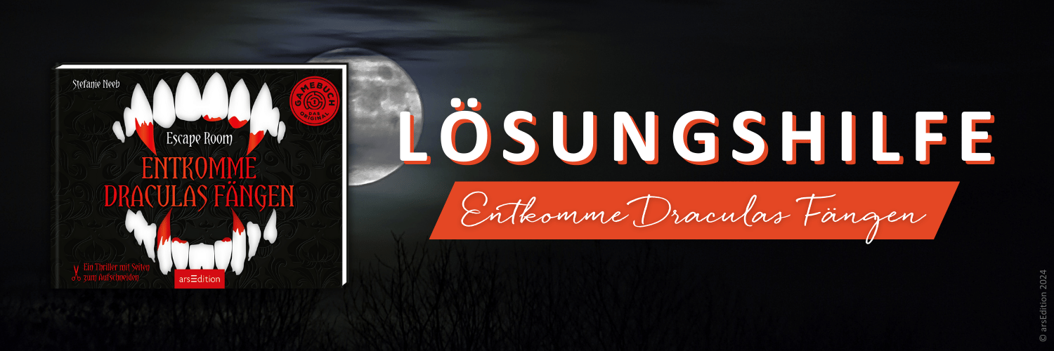 Lösungshilfe Entkomme Draculas Fängen