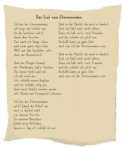 Lied zum Sternenmann