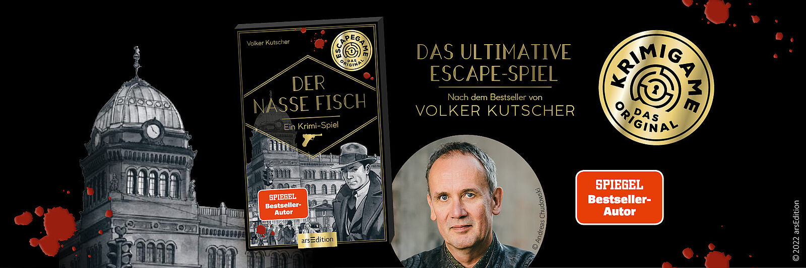 Für alle Fans von Babylon Berlin: das Escape-Spiel nach dem Bestseller von Volker Kutscher!