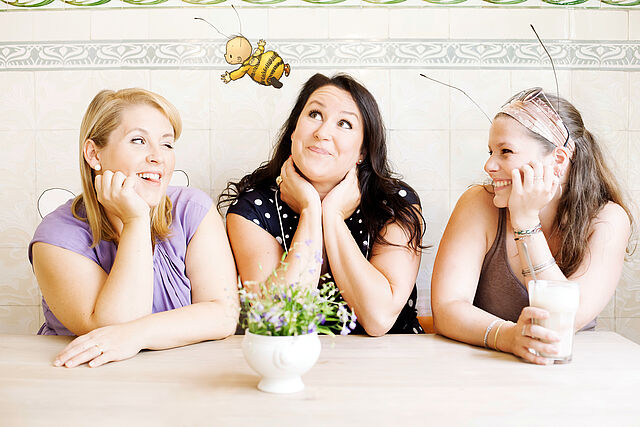 Die kleine Hummel Bommel: Ein Interview mit Maite Kelly und Britta Sabbag