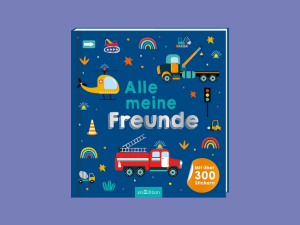 Cover: Freundebuch Fahrzeuge mit Stickern