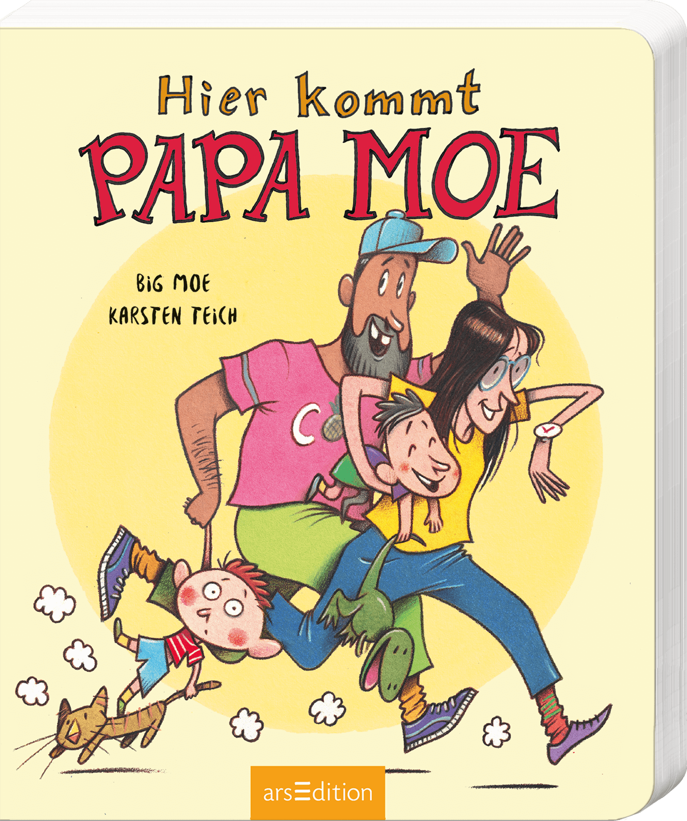 Händlermaterial zu "Hier kommt Papa Moe"