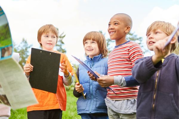 Schnitzeljagd für Kinder