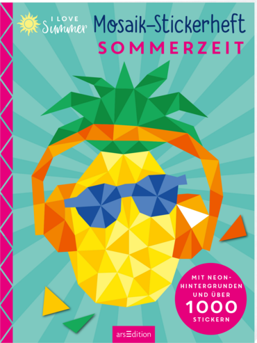 I Love Summer – Mosaik-Stickerheft Sommerzeit