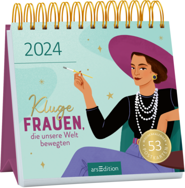 Postkartenkalender Kluge Frauen, die unsere Welt bewegten 2024 