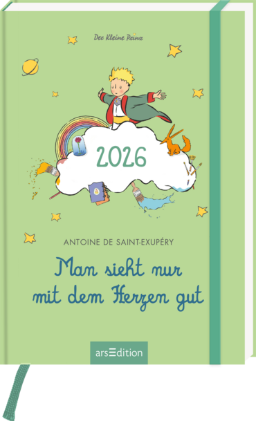 Buchkalender Man sieht nur mit dem Herzen gut 2026