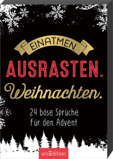 Einatmen. Ausrasten. Weihnachten.