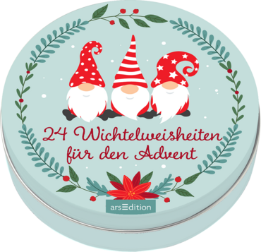 Adventskalender in der Dose. 24 Wichtelweisheiten für den Advent 