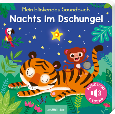 Mein blinkendes Soundbuch – Nachts im Dschungel