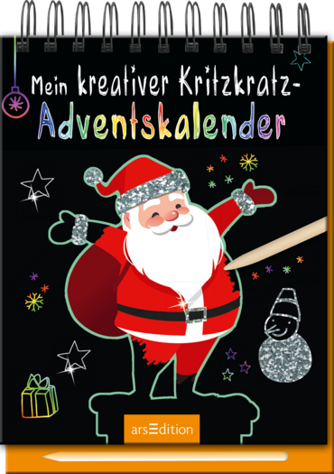Mein kreativer Kritzkratz-Adventskalender