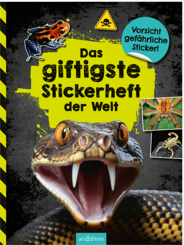 Das giftigste Stickerheft der Welt 