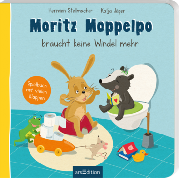 Moritz Moppelpo doesn't need diapers any more