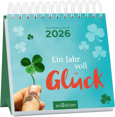 Mini-Wochenkalender Ein Jahr voll Glück 2026