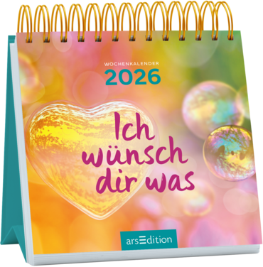 Mini-Wochenkalender Ich wünsch dir was 2026