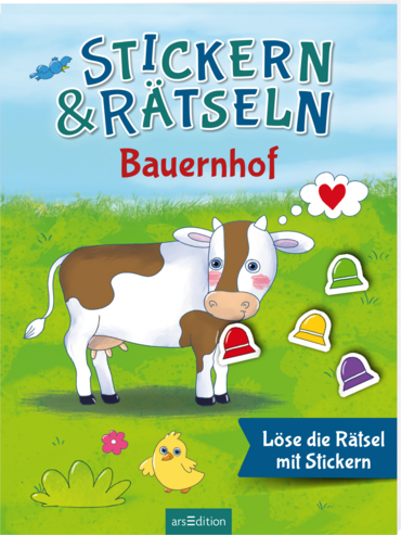 Stickern & Rätseln – Bauernhof