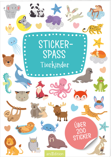 Stickerspaß – Tierkinder