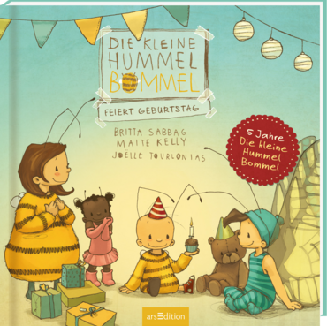 Die kleine Hummel Bommel feiert Geburtstag