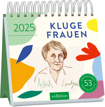 Postkartenkalender Kluge Frauen 2025