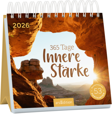 Postkartenkalender 365 Tage Innere Stärke 2026
