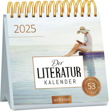 Postkartenkalender Der Literaturkalender 2025