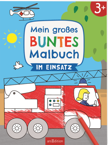 Mein großes buntes Malbuch – Im Einsatz