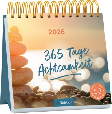 Postkartenkalender 365 Tage Achtsamkeit 2026