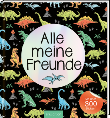 Alle meine Freunde – Dino | Mit über 300 Stickern