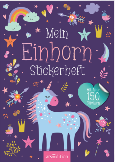Mein Einhorn-Stickerheft