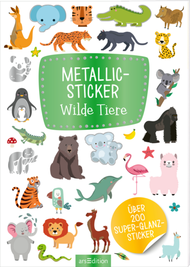 Metallic-Sticker – Wilde Tiere