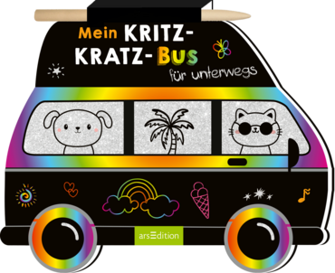 Mein Kritzkratz-Bus für unterwegs 