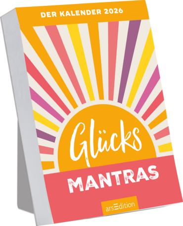 Abreißkalender Glücksmantras 2026