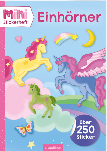 MINI-Stickerheft – Einhörner