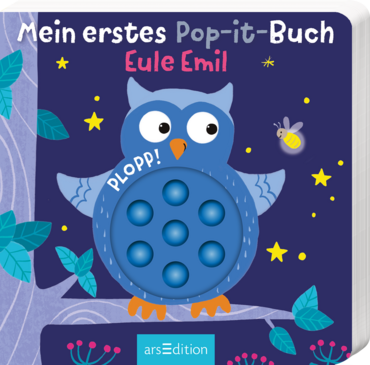 Mein erstes Pop-it-Buch – Eule Emil