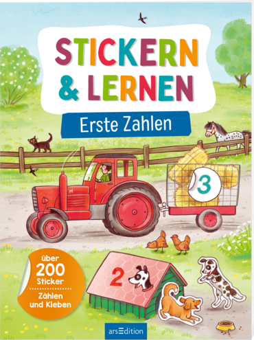Stickern & Lernen – Erste Zahlen 