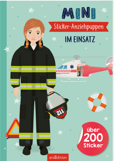 Mini-Sticker-Anziehpuppen – Im Einsatz