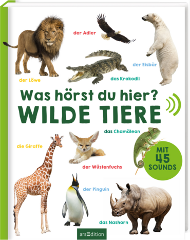 My big book of sounds - Wild animals