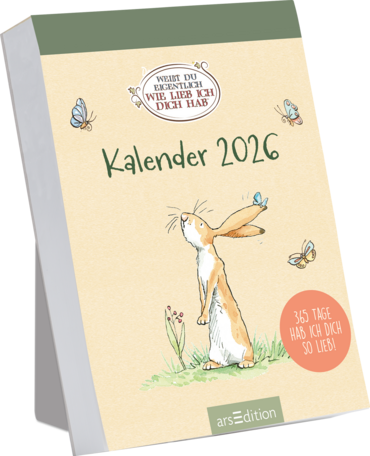 Abreißkalender Weißt du eigentlich, wie lieb ich dich hab? 2026