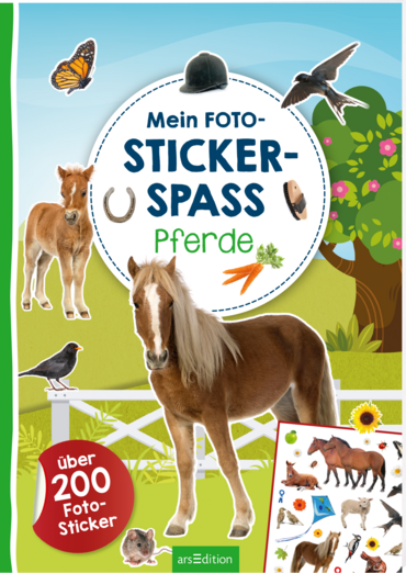 Mein Foto-Stickerspaß – Pferde