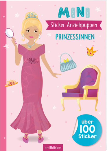 Mini-Sticker-Anziehpuppen – Prinzessinnen
