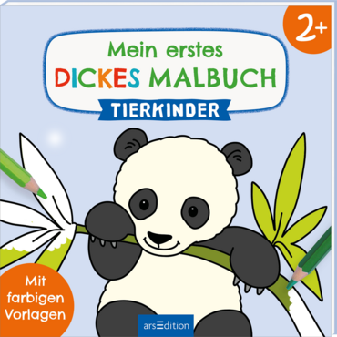 Mein erstes dickes Malbuch ab 2 – Tierkinder