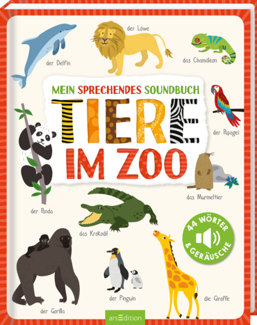Mein sprechendes Soundbuch – Tiere im Zoo
