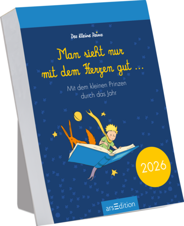 Abreißkalender Man sieht nur mit dem Herzen gut ... 2026