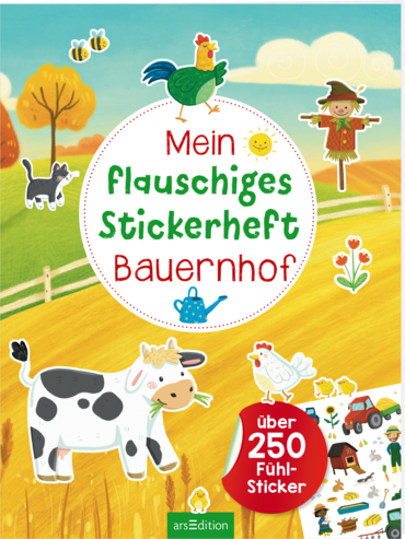 Mein flauschiges Stickerheft – Bauernhof