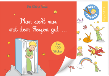 myNOTES Papeterie: Der Kleine Prinz Stickerheft