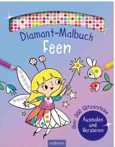 Diamant-Malbuch Feen 