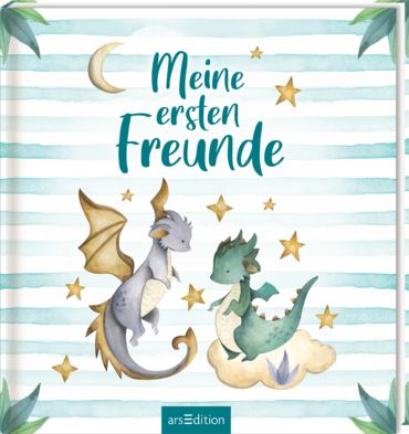 Meine ersten Freunde – Drachen (Aquarell-Optik)