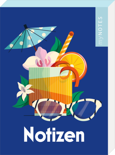 myNOTES Papeterie: Notizblock Farben des Sommers