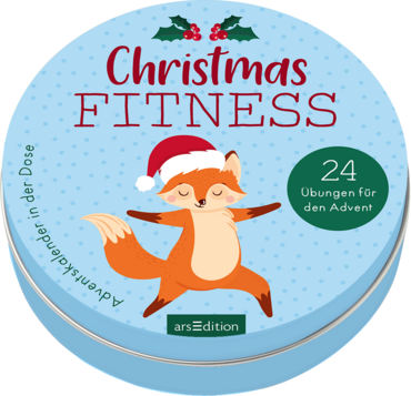 Adventskalender in der Dose. Christmas Fitness 