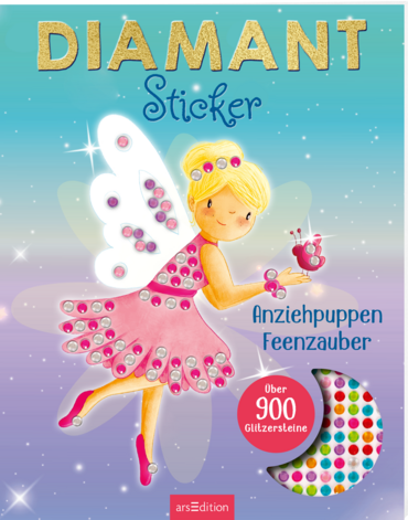Diamantsticker Anziehpuppen – Feenzauber